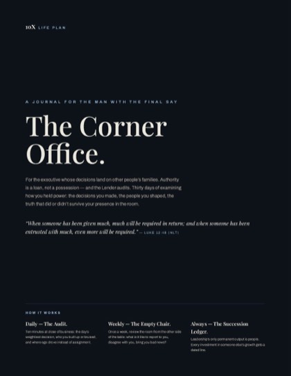 The Corner Office — cover