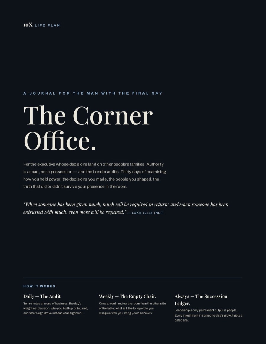 The Corner Office &mdash; The cover