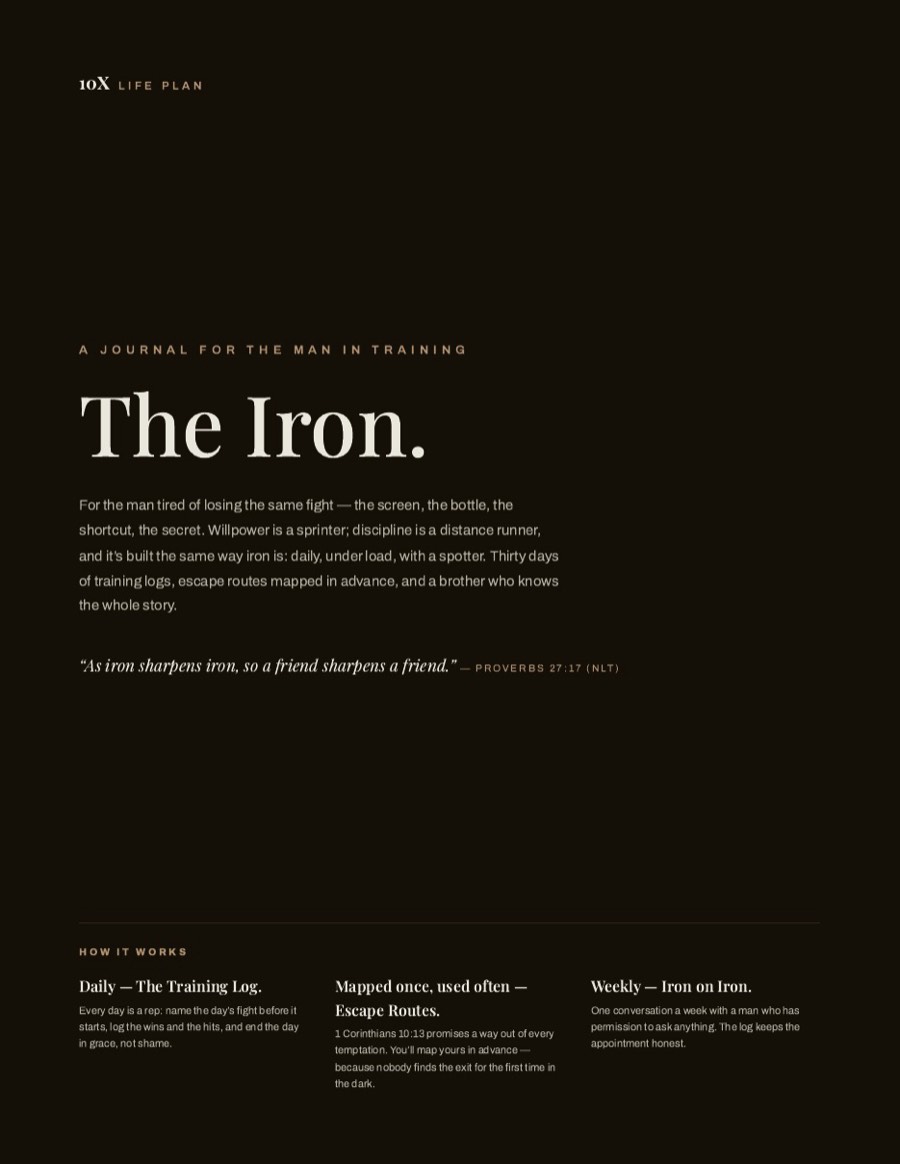 The Iron &mdash; The cover