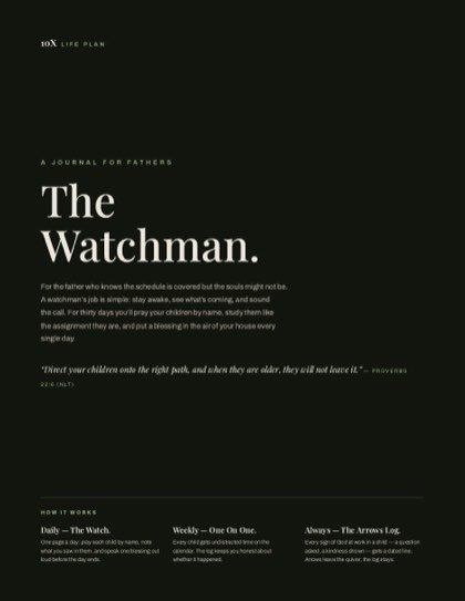 The Watchman — cover